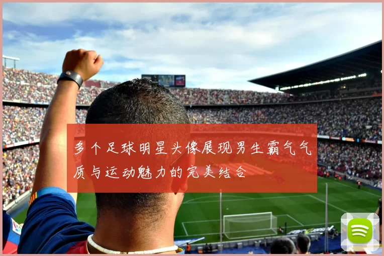 多个足球明星头像展现男生霸气气质与运动魅力的完美结合
