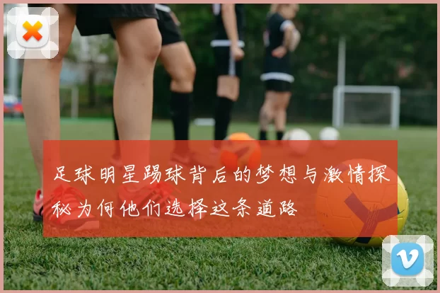足球明星踢球背后的梦想与激情探秘为何他们选择这条道路